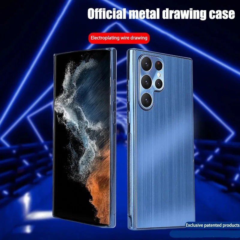 

Luxury Metal Phone Case For Xiaomi mi 12 12x 12s pro 11 11pro Electroplated frame Lens protection Shockproof Hard Back Cover