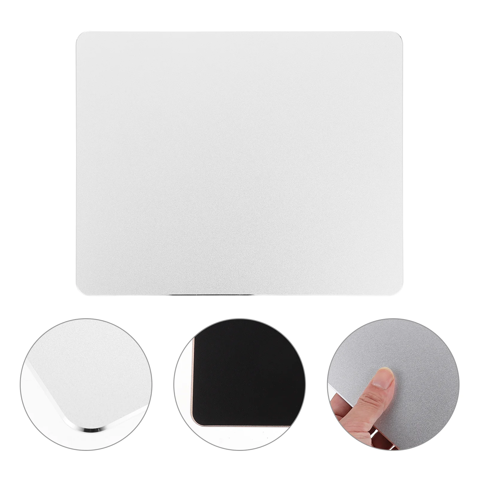 

Aluminum Alloy Pad Square Pad Double-sided Mat Desk Mat
