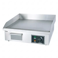 EG818 Snack Kitchen Equipment Commercial Barbecue Grill Teppanyaki Machine Counter Top Electric Griddle