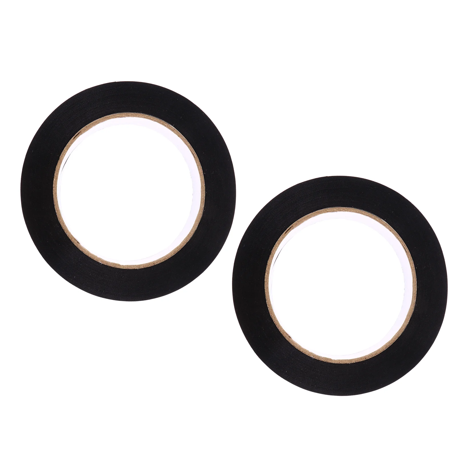 

2Pcs Multi-function One Side Nylon Tapes Practical Self-adhesive Tapes (Black)
