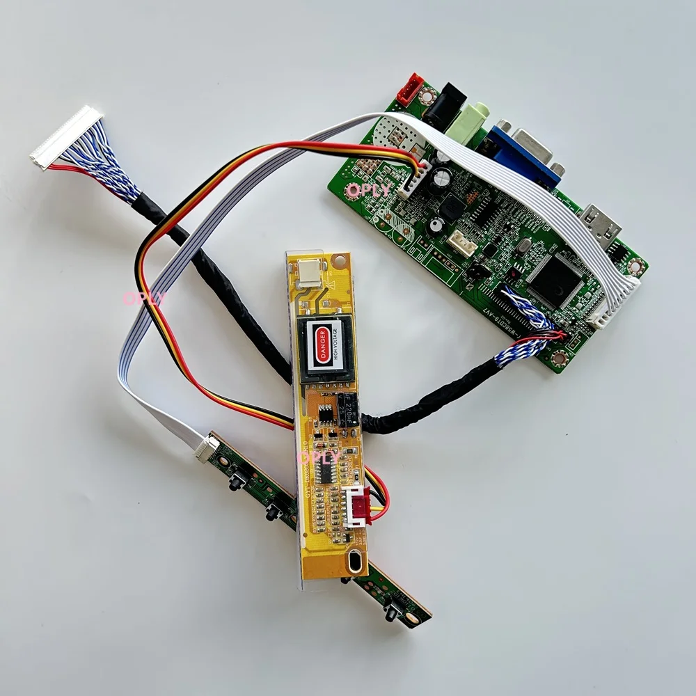 Плата контроллера 58C совместимая с HDMI VGA для LTN156AT01 LTN156AT01-D01 1366X768 ЖК-панель 15 6 дюйма