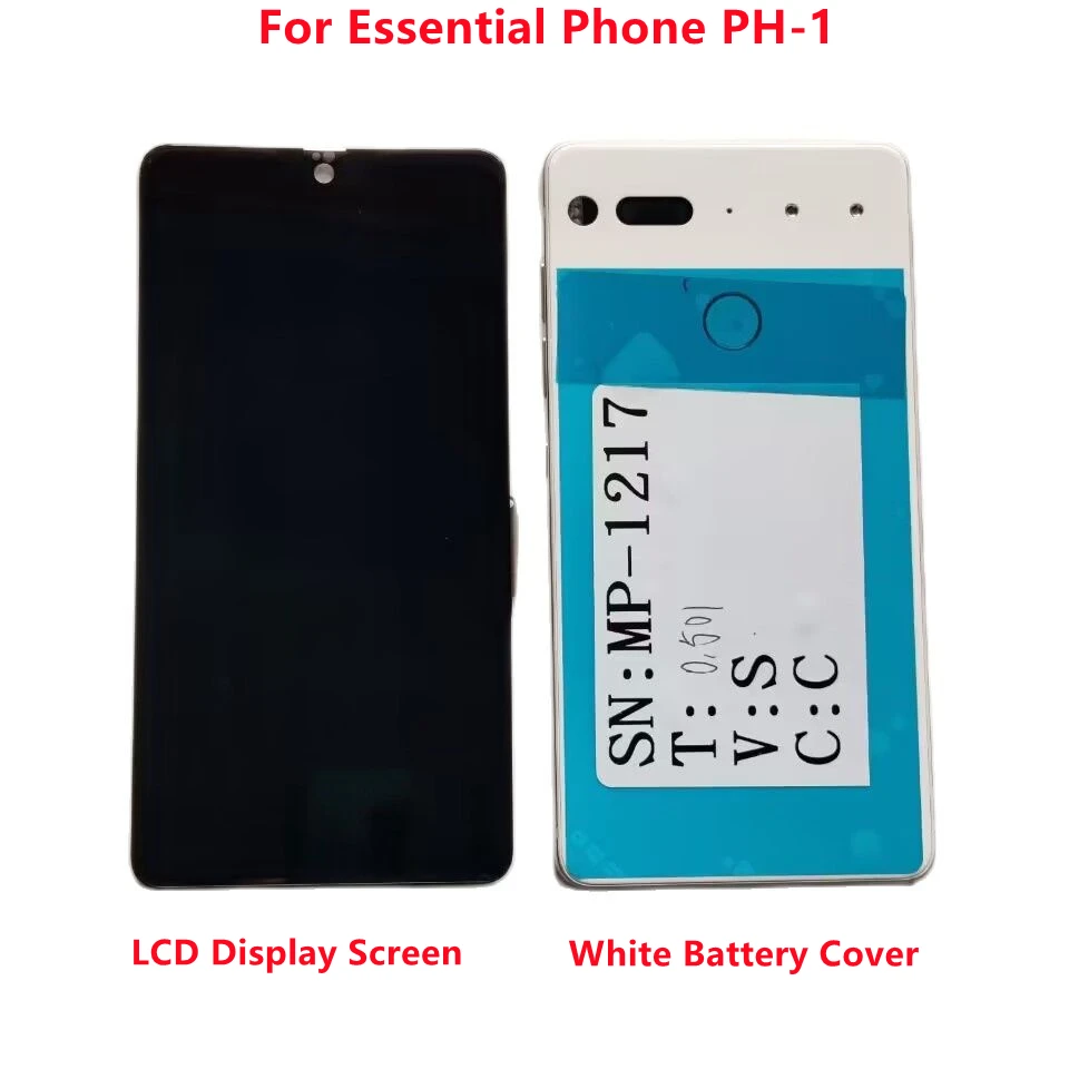 Оригинальная крышка батарейного отсека + сенсорный ЖК-дисплей для замены необходимого телефона