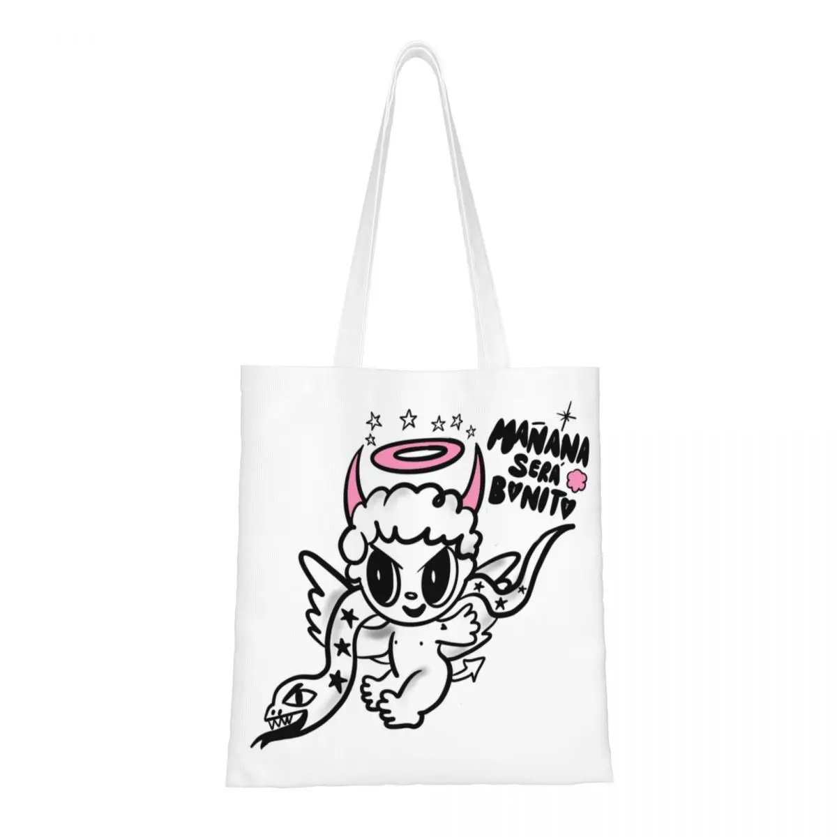 Пользовательские милые регги Ainger Bichota Season Karol G сумки-тоут для покупок из холста