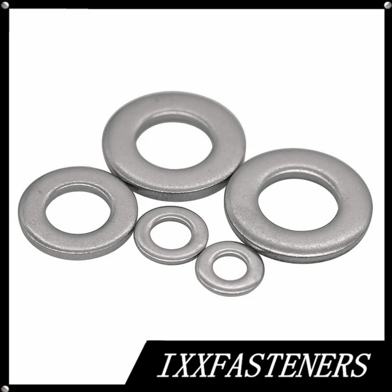 

2520 Stainless Steel DIN125 Flat Machine Washer Gasket High Temperature Resistance Antioxidant