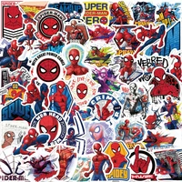 103050pcs disney marvel spiderman stickers anime the avengers decals diy skateboard laptop car cool superhero sticker for kid