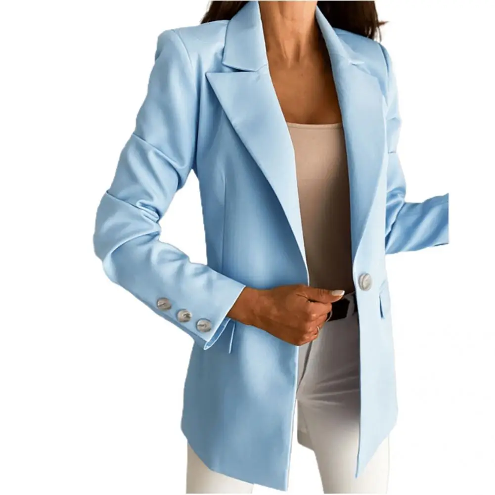 

Lady Blazer Fashion Modern Style Women Suits Coat Polyester Women Jacket