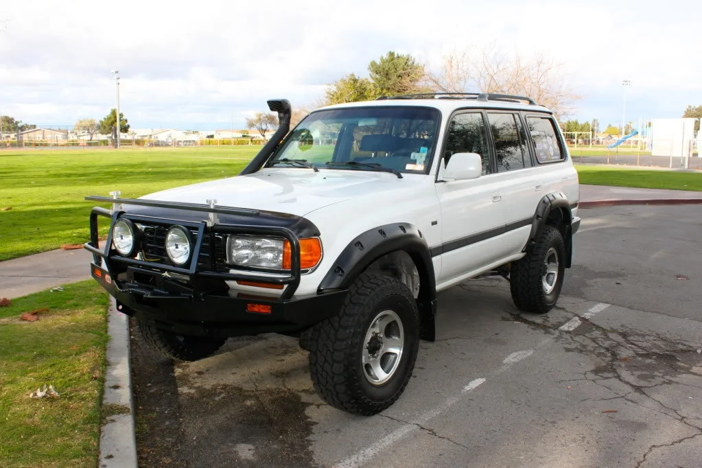 OEM расширители колесных арок из АБС-пластика для Toyota Land Cruiser 80, аксессуары 4x4 (art.: 3920d84ef73da) - 3920d84ef73da