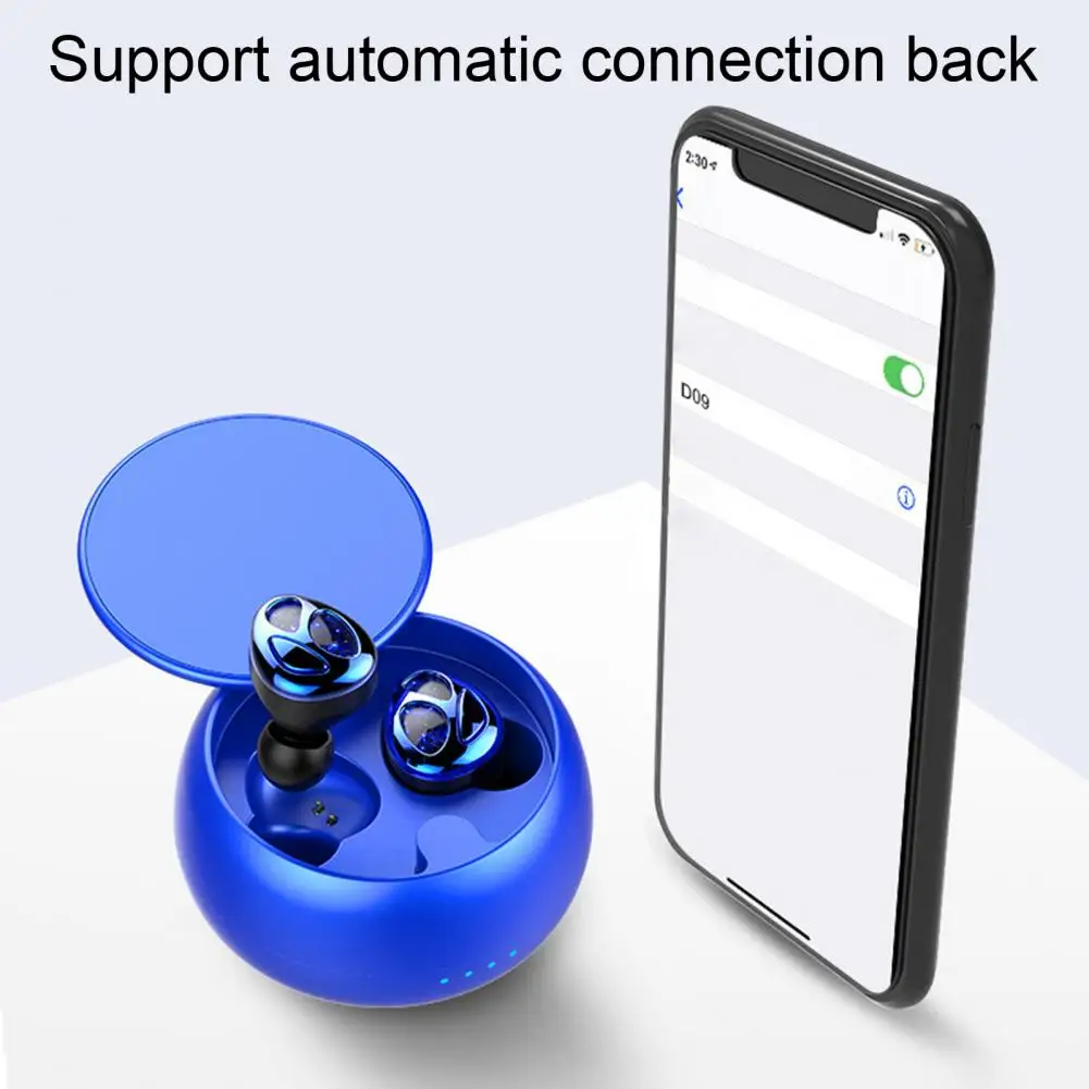 Беспроводные наушники-вкладыши D09 с шумоподавлением Игровые Bluetooth-совместимыми