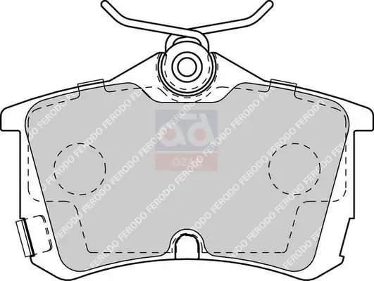 

Store code: FDB1506 for brake pad rear 03 ACCORD--