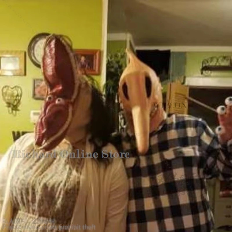 Аниме Адам Барбара Хэллоуин Маска Косплей Опора Страшный Реквизит Полная Голова