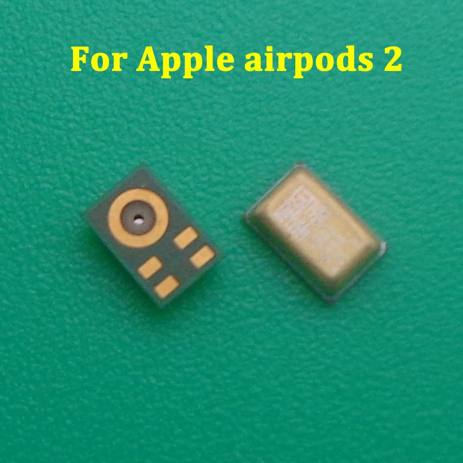 

10 шт.-100 шт. микрофон внутренний микрофон приемник динамик для Apple/iPhone airpods 2 второго поколения Bluetooth гарнитура ремонт Запчасти