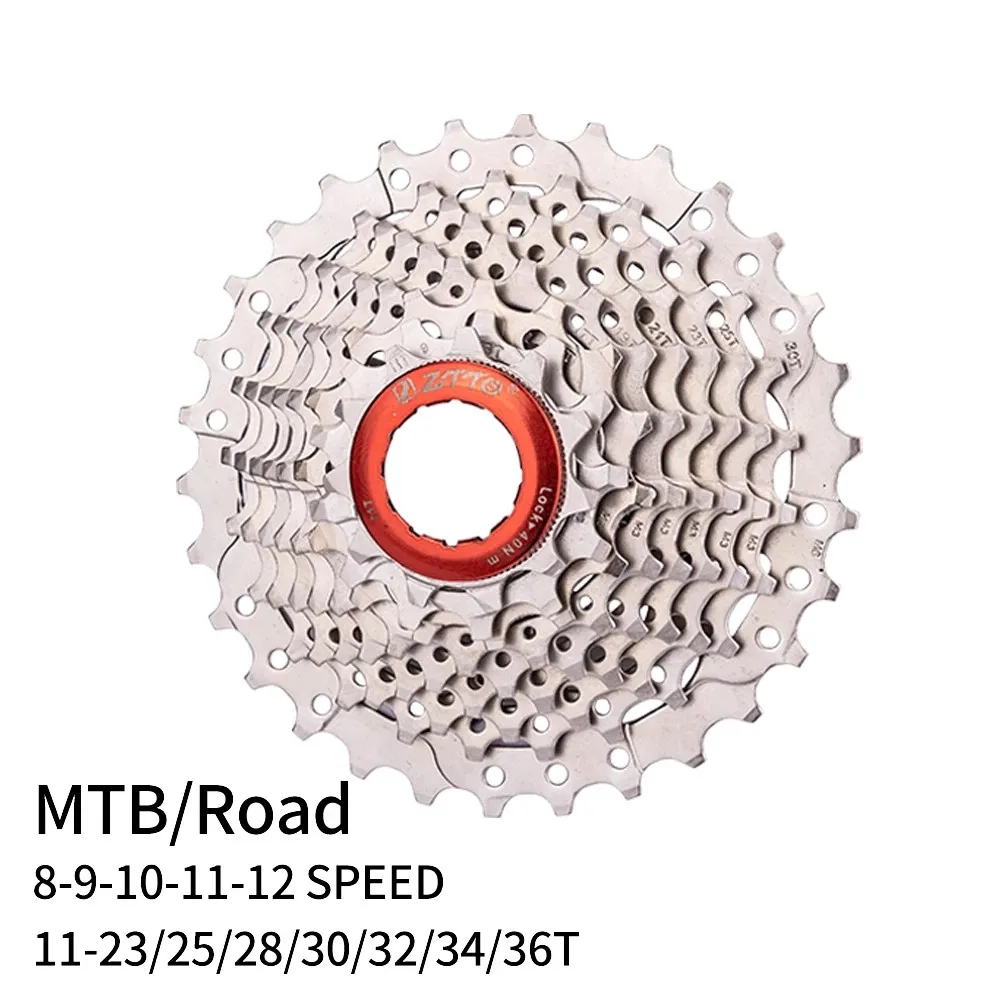 

MTB Road Bike 8/9/10/11/12 Speed Cassette 11v 25T/28T//30T/32T/34T/36T Sprocket K7 10v Bicycle Freewheel Bicycle Parts
