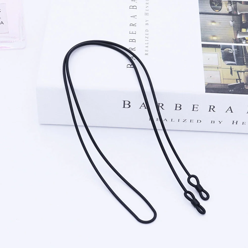 

3 Pcs Glasses Rope Men Flexible Lanyards Eyeglass Necklace Holder Women Holders Sunglasses Frame Silica Gel Chain Miss Silicone
