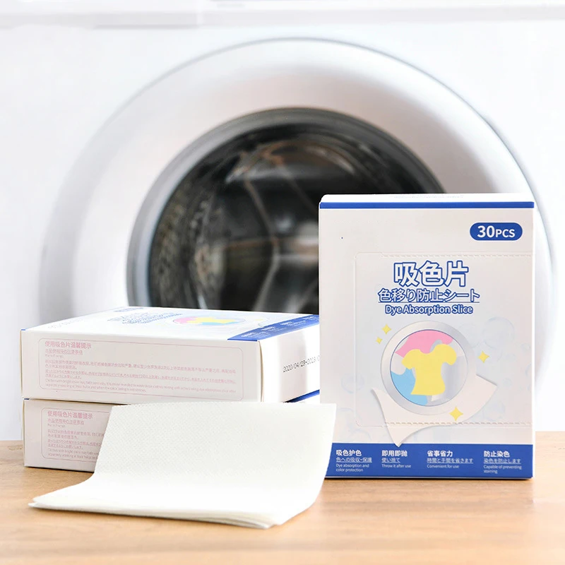 

Anti-Staining Clothes Laundry Paper Sheets Anti-String Mixing Color Absorption Film Washing Machine Clean Clothe Laundry Tablets