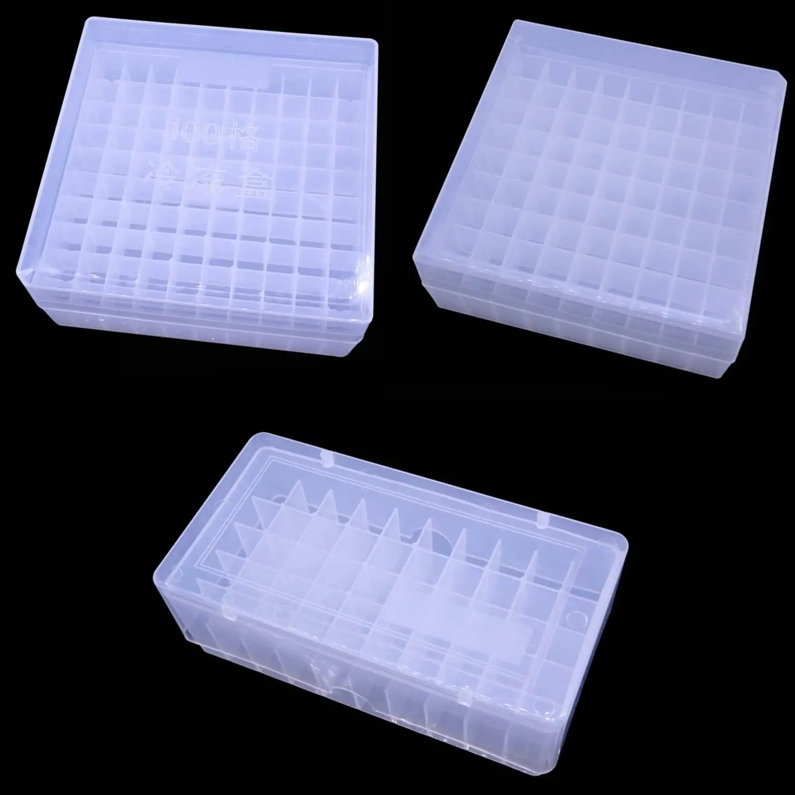 

50/81/100 Sockets 1.8ml/2ml Lab 12mm Plastic Sockets Centrifuge Tube Stand Holder Box Rack Bracket Box