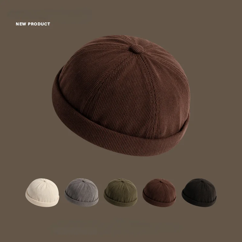 

Мужские вельветовые шапки в стиле ретро