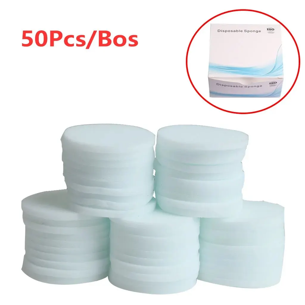 Одноразовые губки для чистки зубов 50 шт