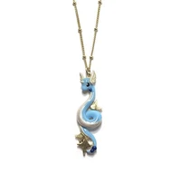anime pokemon dragonair necklace pendant s925 silver ring peripheral ornament gifts