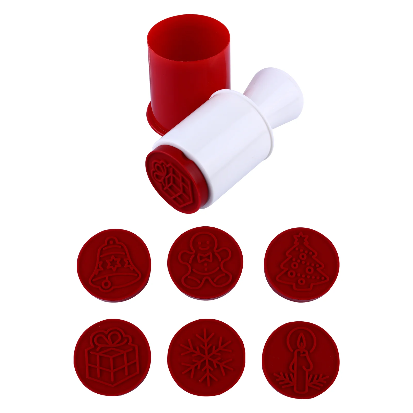 

6pcs Xmas Biscuits Xmas Biscuits Stampers Biscuits Tool