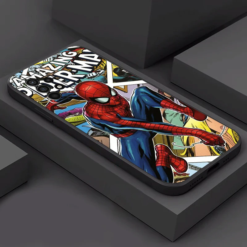 

Spider-Man: No Way Home Phone Case For Samsung Galaxy S20 S20FE S20 Ulitra S21 S21FE S21 Plus S21 Ultra Liquid Silicon Coque
