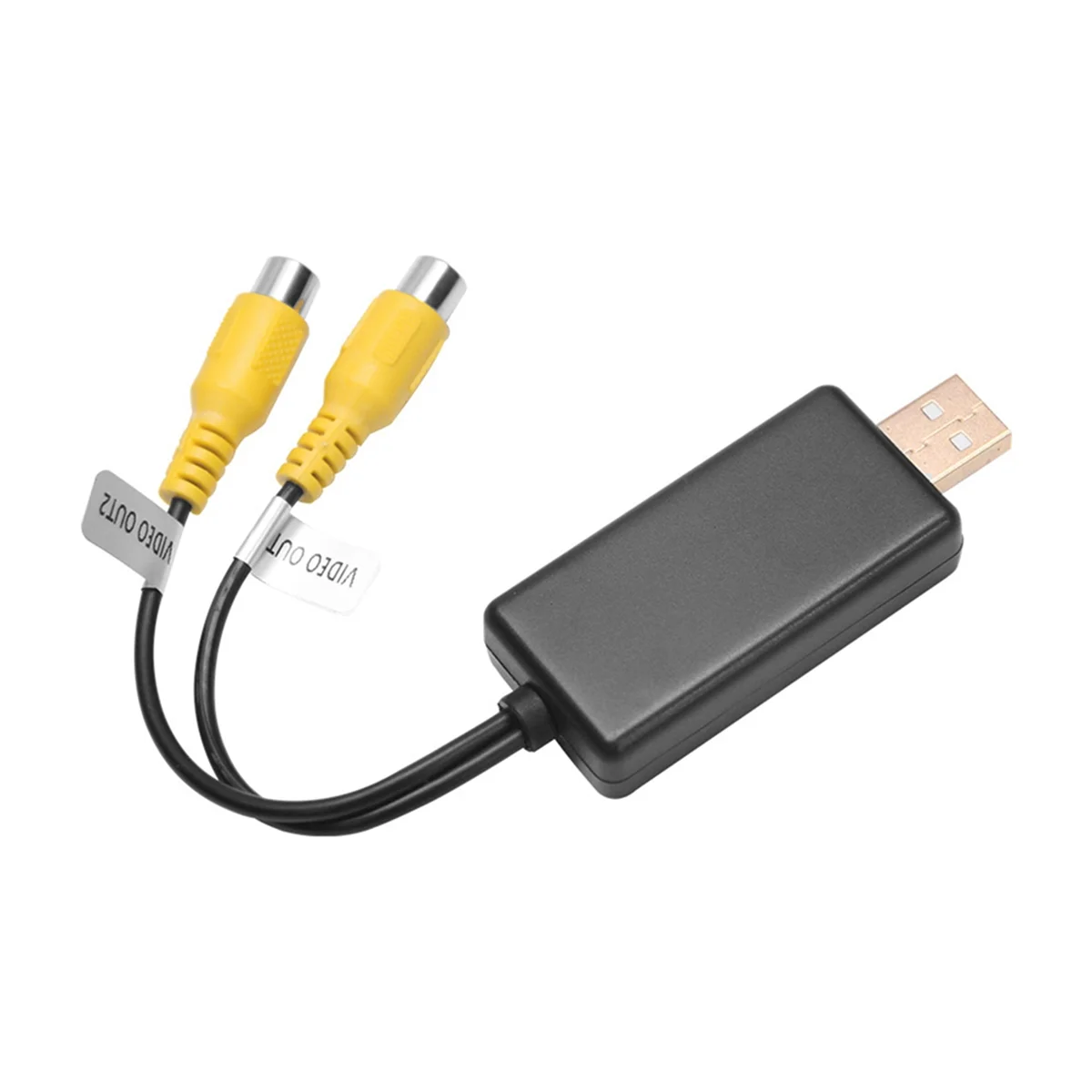 Интерфейс адаптера видеовыхода USB к CVBS RCA Подключение монитору Устройство