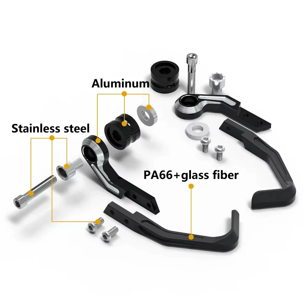 Для BMW S1000R S1000RR HP4 M1000R M1000RR 2010-2020 2021 2022 2023 2024 Комплект защиты рычагов тормоза и сцепления для мотоциклов (art.: 3920d8b8a4dde) - 3920d8b8a4dde
