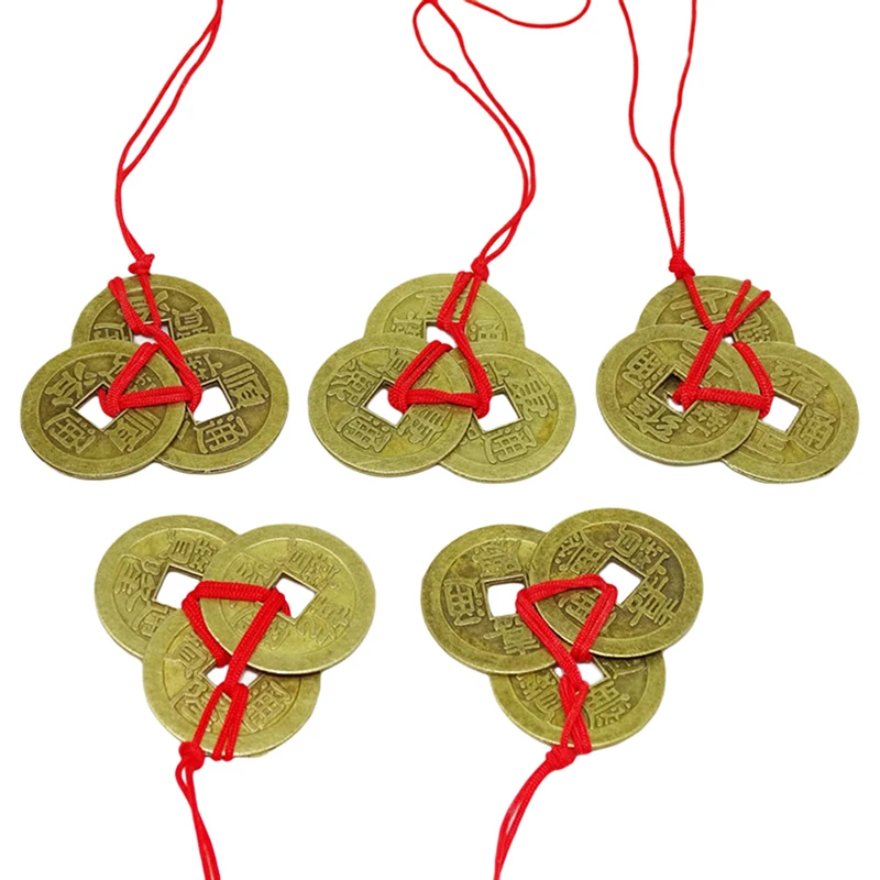 Китайские монеты фэн-шуй для богатства и успеха удачи Восточный император Цин