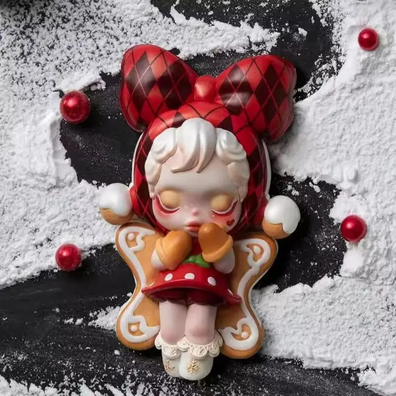 Слепая коробка аниме Skullpanda желает время серии фигурка Mystery Box Caja Cieg Kawaii Декор для