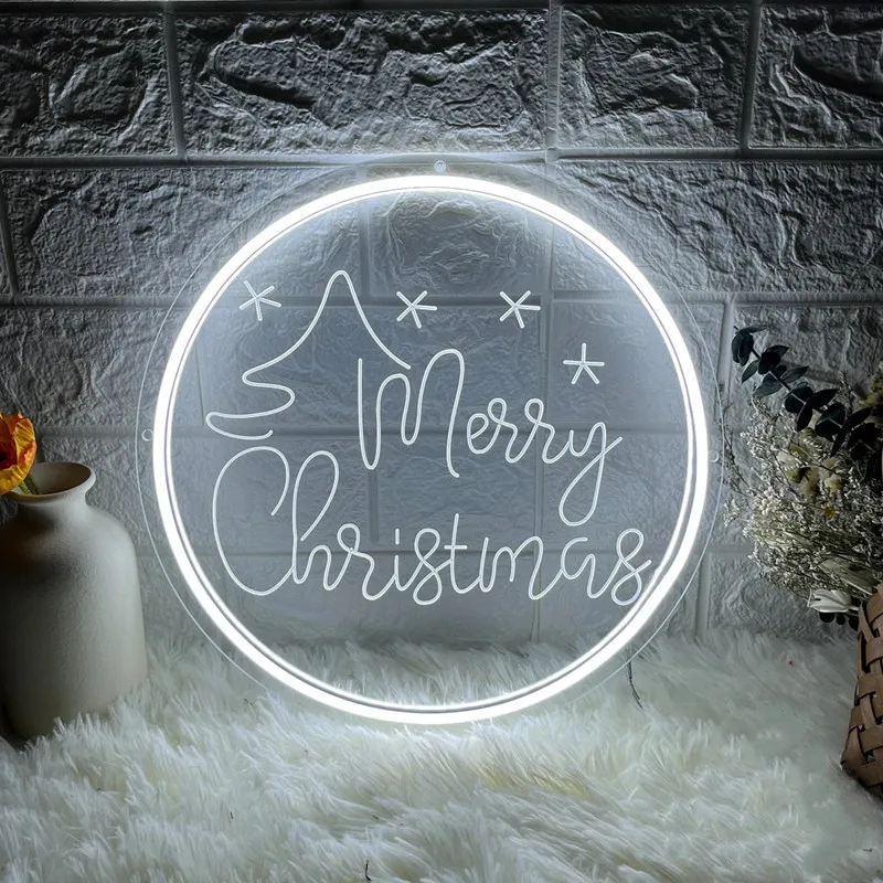Merry Christmas Sign,Custom Christmas Neon Sign,Neon Light for Christmas Party,USB Led Light Sign,Christmas Gifts