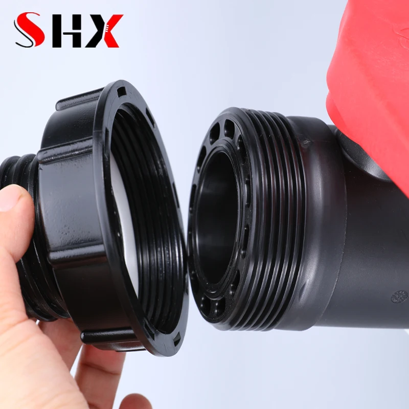 High Quality 80mm to S60*6 IBC Tank fittings Valve Faucet Adapter Garden Irrigation Pipe Connector