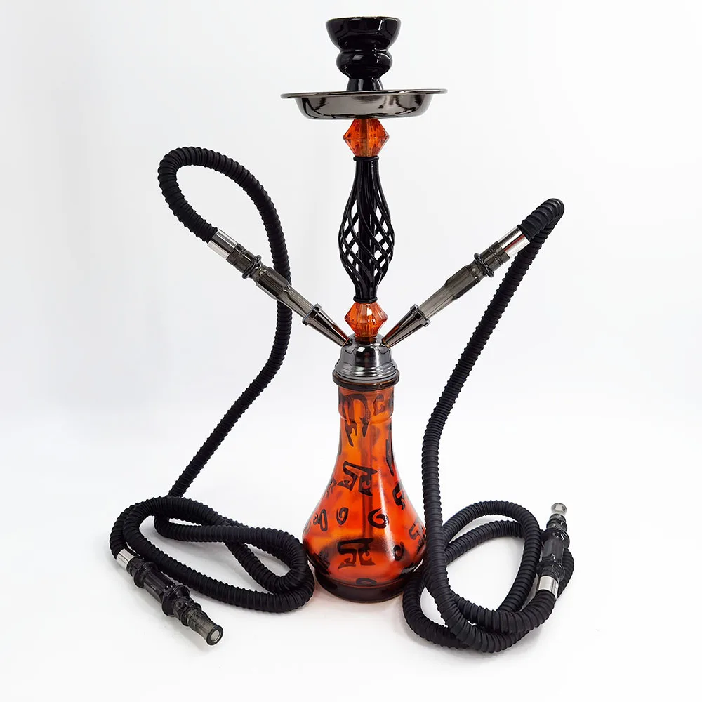 

Arabian Hookah Set Bar, Double Pipe, Shisha Narguile Complete Chicha, Smoke Accessories, Smoking Steamers, Gift Hooka Kit