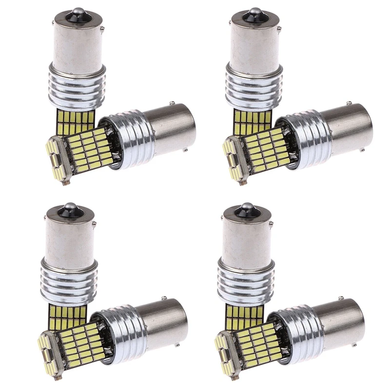 

8X 1156LED Canbus 15 SMD BA15S P21W High Power White 6000K Car Brake Tail Light