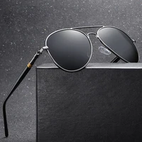 mens polarized sunglasses men women driving pilot vintage sun glasses brand designer male black sunglasses for man women uv400