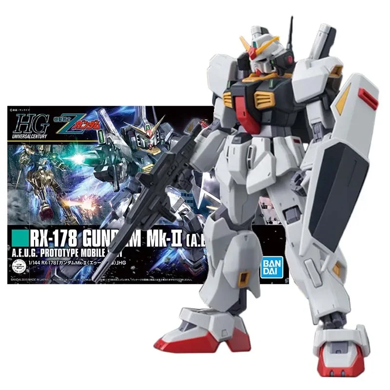 Набор фигурок Bandai модель Gundam аниме фигурки HG RX-178 MK 2 AEUG мобильный костюм Gunpla