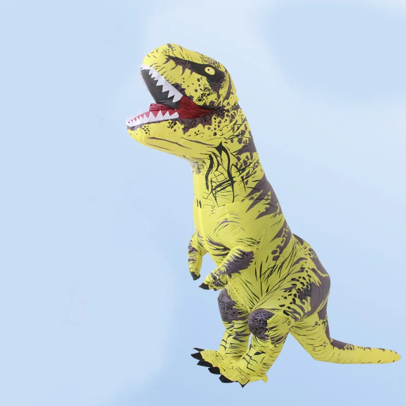 Надувной костюм для взрослых костюмы динозавров надувной маскарадный