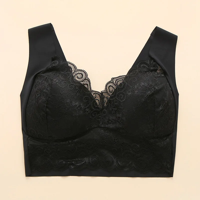 40-110 кг женский однотонный красивый бюстгальтер на спине сексуальный кружевной