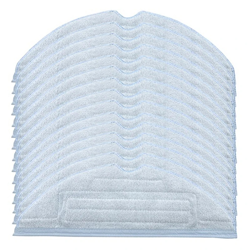 

15 Pcs Mop Cloth Pads Replacement For Xiaomi Roborock S7 T7S T7 Plus Vacuum Cleaner Parts Microfiber Soft Pad