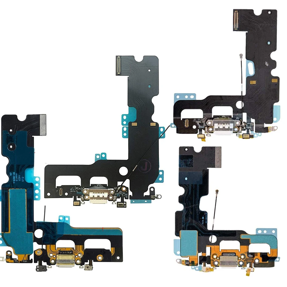 

Charging Port Dock For iPhone 7 7P 8 Plus X USB Connector With Microphone Flex Cable + Waterproof Sticker