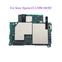 100 original unlocked for sony z2 l50w d6503 d6563 logic boards complete logic boards for sony xperia motherboard