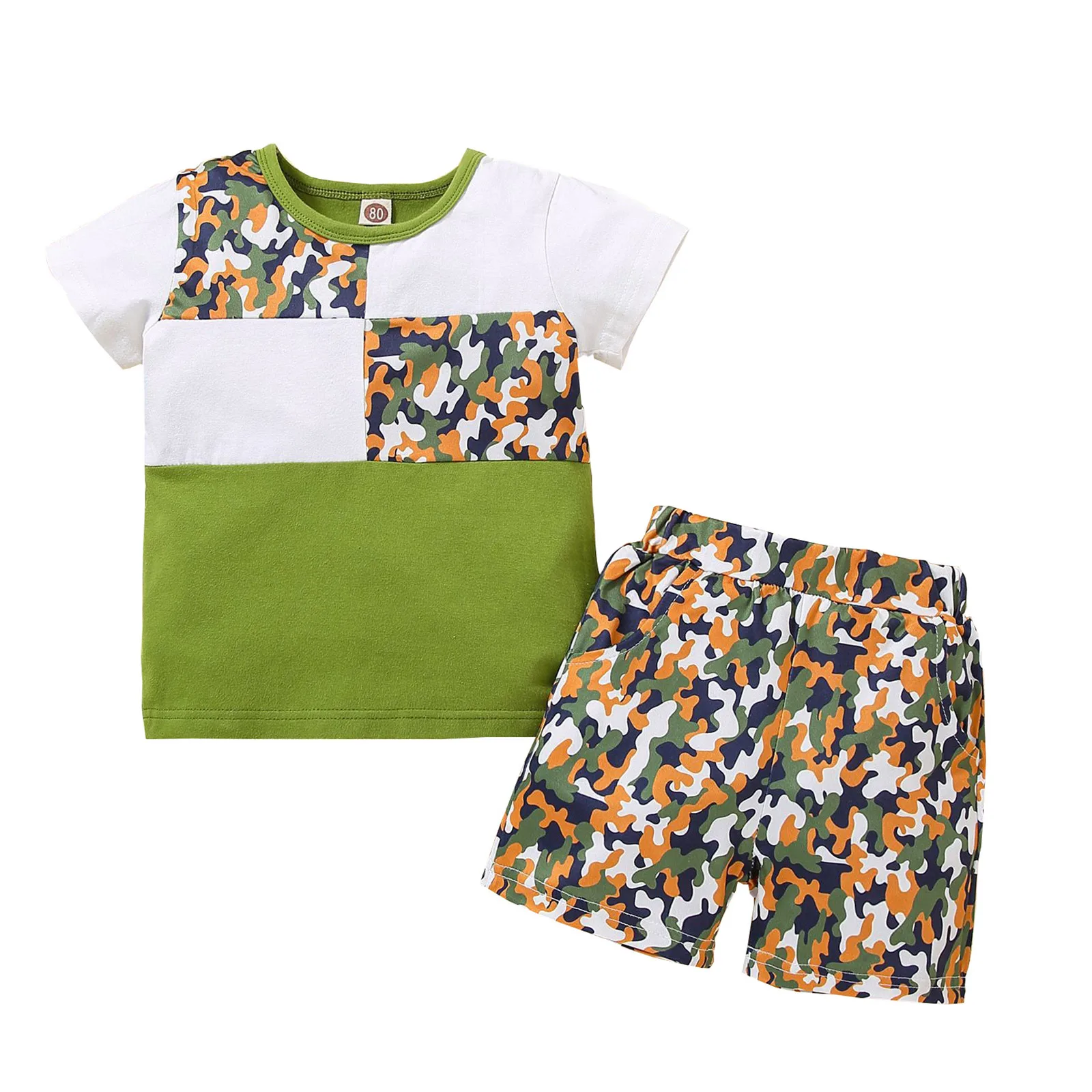 

Infant Clothes SetO Neck Tank TopsClothes Set Welcome Baby Boy