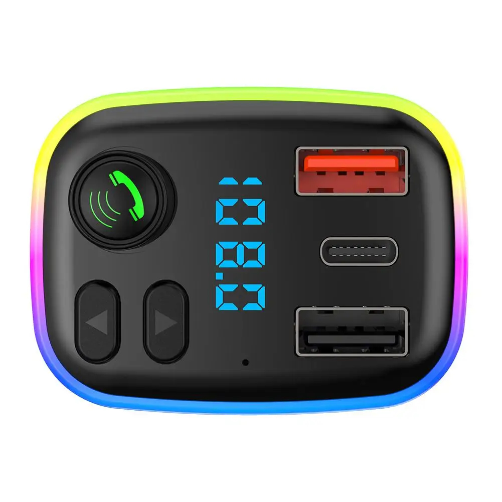 Беспроводной автомобильный FM-трансмиттер Bluetooth 5 0 с функцией Hands-free - купить по