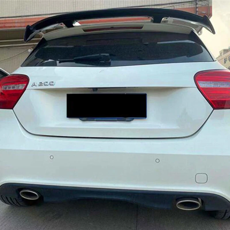 

For Roof Spoiler Accessories Mercedes-Benz A Class W176 A45 A180 A200 Hatchback Car Trunk Rear Lip Black Wing Tail Body Kit