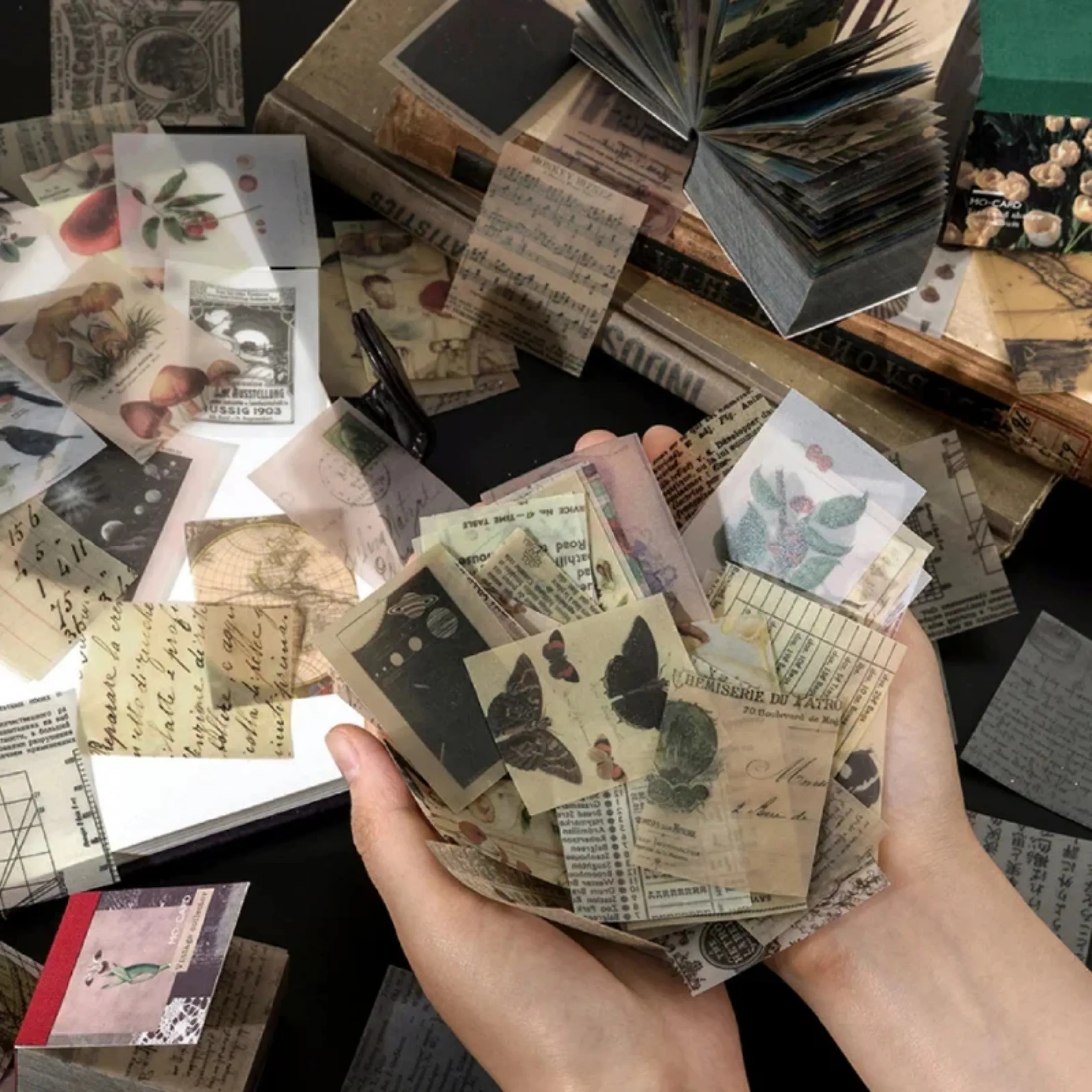 366 шт. бумага для скрапбукинга винтажная художественные принадлежности ненужных