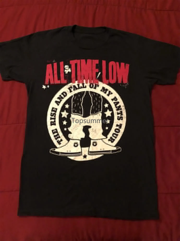 

All Time Low Emo Pop Punk Rock Band Concert Tour T Shirt Size S-4Xl Zc2168