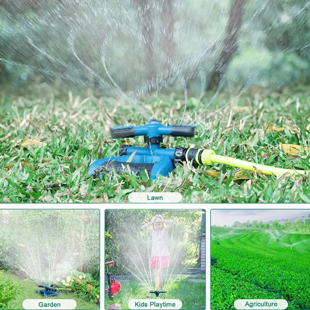 

Strong Streamlined Design Reusable 360-Degree Rotation Lawn Sprinkler Covering 3,600 Square Feet Lawn Sprinkler Lawn Supply
