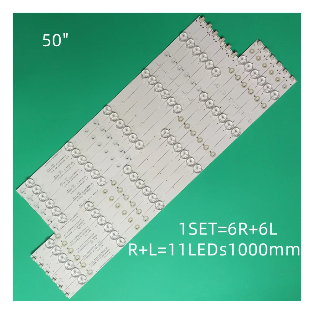 Фонарь для подсветки 11 светодиодов Sharp LC50LB261U LC50LB370U LC50LB371C LC50LB371U LC50LE460X LC50LB481U 50PFH6550