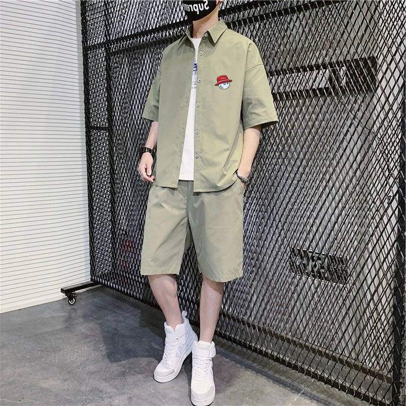 

2-piece Men's Sportswear, Summer Fashion Jogging Suit, Quick Drying Men's T-shirt And Shorts, Men's Golf Suit Golf Clothing