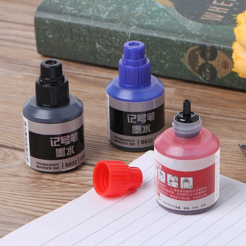 

Waterproof Instantly Dry Graffiti Paint Pen Oil Ink Refill For Marker Pens