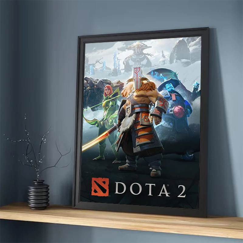 Плакат DOTA2 постеры для украшения стен художественная роспись дома вещи спальни
