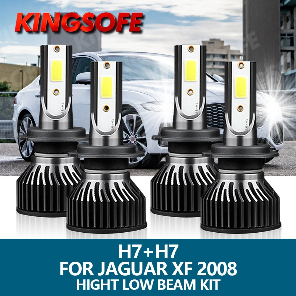 

Автомобисветильник фара KINGSOFE 6000 лм, 72 Вт, 4 шт., H7, 2008 к